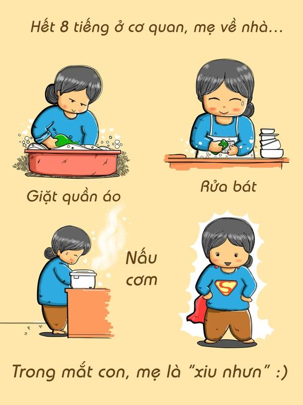 "Mẹ là xiu nhưn" - Những dấu hiệu chứng tỏ mẹ chắc chắn là một siêu nhân